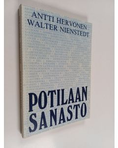 Kirjailijan Walter Nienstedt & Antti Hervonen käytetty kirja Potilaan sanasto