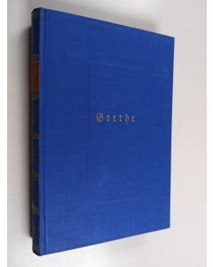Kirjailijan Johann Wolfgang von Goethe käytetty kirja Goethes werke 3 : Faust