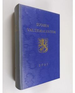 käytetty kirja Suomen valtiokalenteri 1961