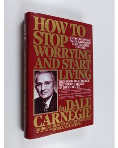 Kirjailijan Dale Carnegie käytetty kirja How to Stop Worrying and Start Living