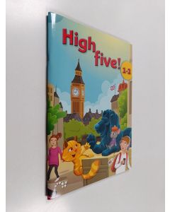 Kirjailijan Mari Kalaja käytetty teos High five! 1-2