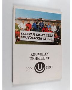 Kirjailijan Jouko Ora käytetty kirja Kouvolan urheilijat 1900-1990