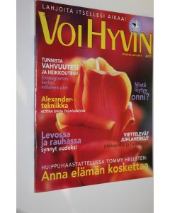 käytetty teos Voi hyvin n:o 6/2001