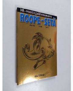 Kirjailijan Walt Disney käytetty kirja Roope-setä 3/2008