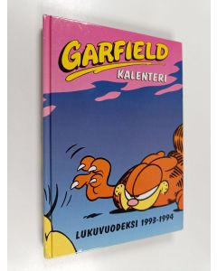 käytetty kirja Garfield - kalenteri lukuvuodeksi 1993-1994