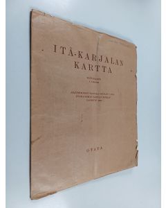 käytetty teos Itä-Karjalan kartta : mittakaava 1:1000000 : Akateemisen Karjala-seuran v. 1934 julkaiseman kartan mukaan painettu 1941