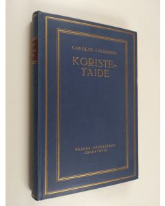 Kirjailijan Carolus Lindberg käytetty kirja Koristetaide