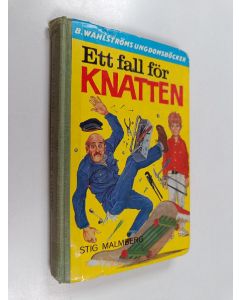 Kirjailijan Stig Malmberg käytetty kirja Ett fall för Knatten