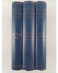 Kirjailijan E. Lipson käytetty kirja The Economic History of England 1-3