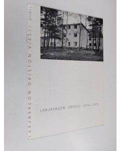 käytetty teos Laajasalon opisto 1974-1975