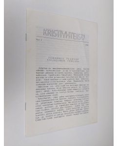 käytetty teos Kristiyhteisö 2/1985 : Juhannus tulevan valkeuden juhlana