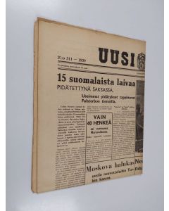 käytetty teos Uusi Suomi nro 311/1939 (17.11.)