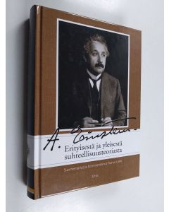 Kirjailijan Albert Einstein käytetty kirja Erityisestä ja yleisestä suhteellisuusteoriasta