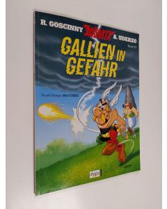Kirjailijan Goscinny käytetty kirja Gallien in gefahr