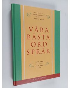 käytetty kirja Våra bästa ordspråk