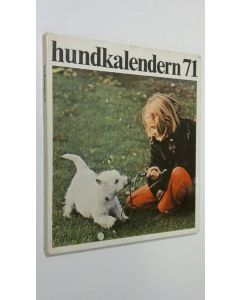Kirjailijan Kim Erlandson käytetty kirja Hundkalender 1971