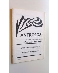 käytetty teos Antropos 1984 : Tidskrift för antroposofi - Februari - mars 1984
