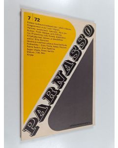 käytetty kirja Parnasso 7/1972