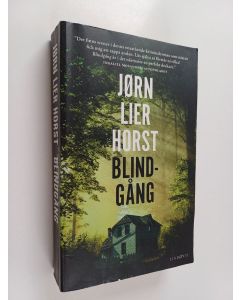Kirjailijan Jörn Lier Horst käytetty kirja Blindgång