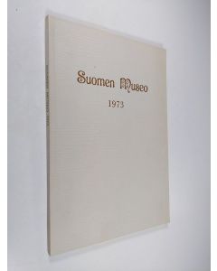 käytetty kirja Suomen museo 1973