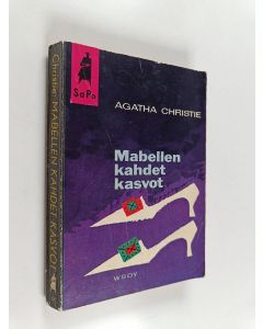 Kirjailijan Agatha Christie k&auml;ytetty kirja Mabellen kahdet kasvot