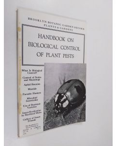 Kirjailijan Cynthia Westcott käytetty teos Handbook on biological control of plant pests