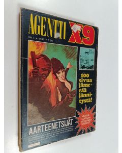 käytetty kirja Agentti X9 1/1981