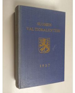 käytetty kirja Suomen valtiokalenteri 1957