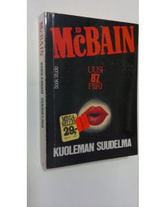 Kirjailijan Ed McBain käytetty kirja Kuoleman suudelma