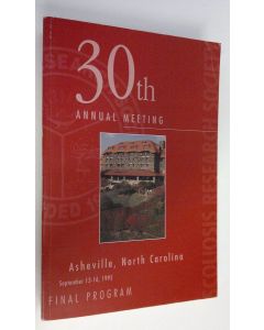 käytetty kirja Scoliosis Research Society 30th annual meeting : Final program