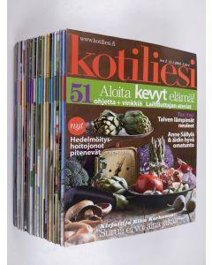 käytetty kirja Kotiliesi vuosikerta 2008 (Numero 1 puuttuu)