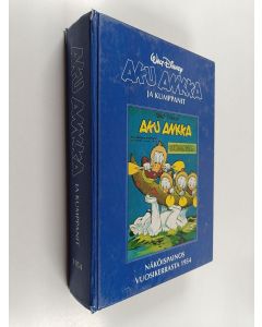 Kirjailijan Walt Disney & Carl Barks käytetty kirja Aku Ankka ja kumppanit näköispainos vuosikerrasta 1954
