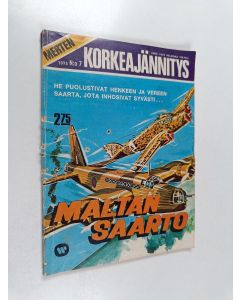 käytetty kirja Merten Korkeajännitys 7/1975 : he puolustavat henkeen ja vereen saarta, jota inhoavat syvästi