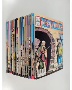 käytetty kirja Tex Willer vuosikerta 1992 (1-16)