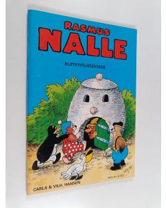 Kirjailijan Carla Hansen käytetty teos Rasmus nalle kummitustalossa