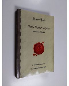 Kirjailijan Swami Svātmārāma käytetty kirja Hatha Yoga Pradipika - Sanskrit and English