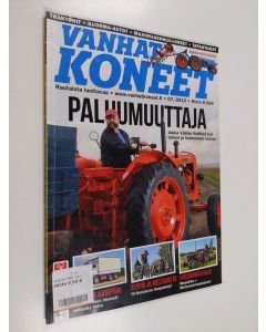 käytetty kirja Vanhat koneet 7/2013