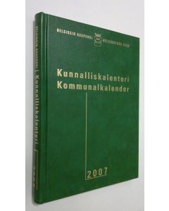 käytetty kirja Kunnalliskalenteri 2007