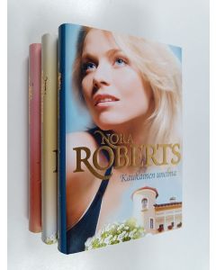 Kirjailijan Nora Roberts käytetty kirja Unelmatrilogia 1-3 : Kaukainen unelma ; Unelmien voima ; Unelmien aika