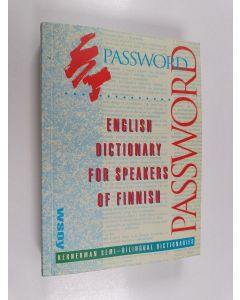 käytetty kirja Password : English dictionary for speakers of Finnish