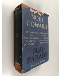 Kirjailijan Noël Coward käytetty kirja Play Parade  volume three