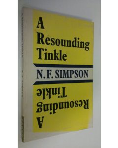 Kirjailijan N. F. Simpson käytetty kirja A resounding tinkle