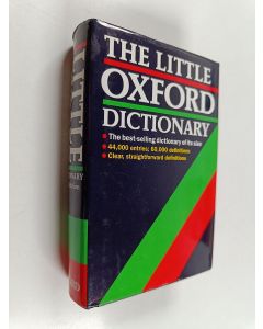 Kirjailijan George Ostler käytetty kirja The little Oxford dictionary of current English