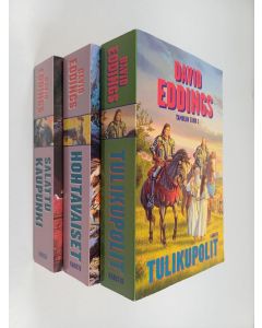 Kirjailijan David Eddings käytetty kirja Tamulin taru 1-3 : Tulikupolit ; Hohtavaiset ; Salattu kaupunki