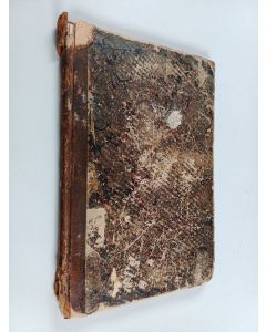 Kirjailijan Johan Ludvig Runeberg käytetty kirja Fjalar Kuningas : runoelma viidessä laulussa J. L. Runebergiltä