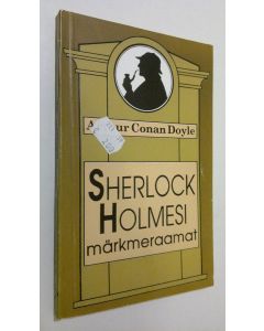 Kirjailijan Arthur Conan Doyle käytetty kirja Sherlock Holmes märkmeraamat