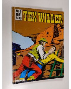 käytetty kirja Tex Willer N:o 9/1981