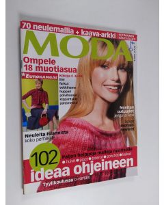 käytetty teos Moda : 4/2006 (mukana kaava-arkki)