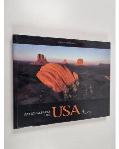 Kirjailijan Hans Gsellmann käytetty kirja Nationalparks der USA