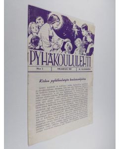 Kirjailijan T. J. Vauramo käytetty teos Pyhäkoululehti 2/1957